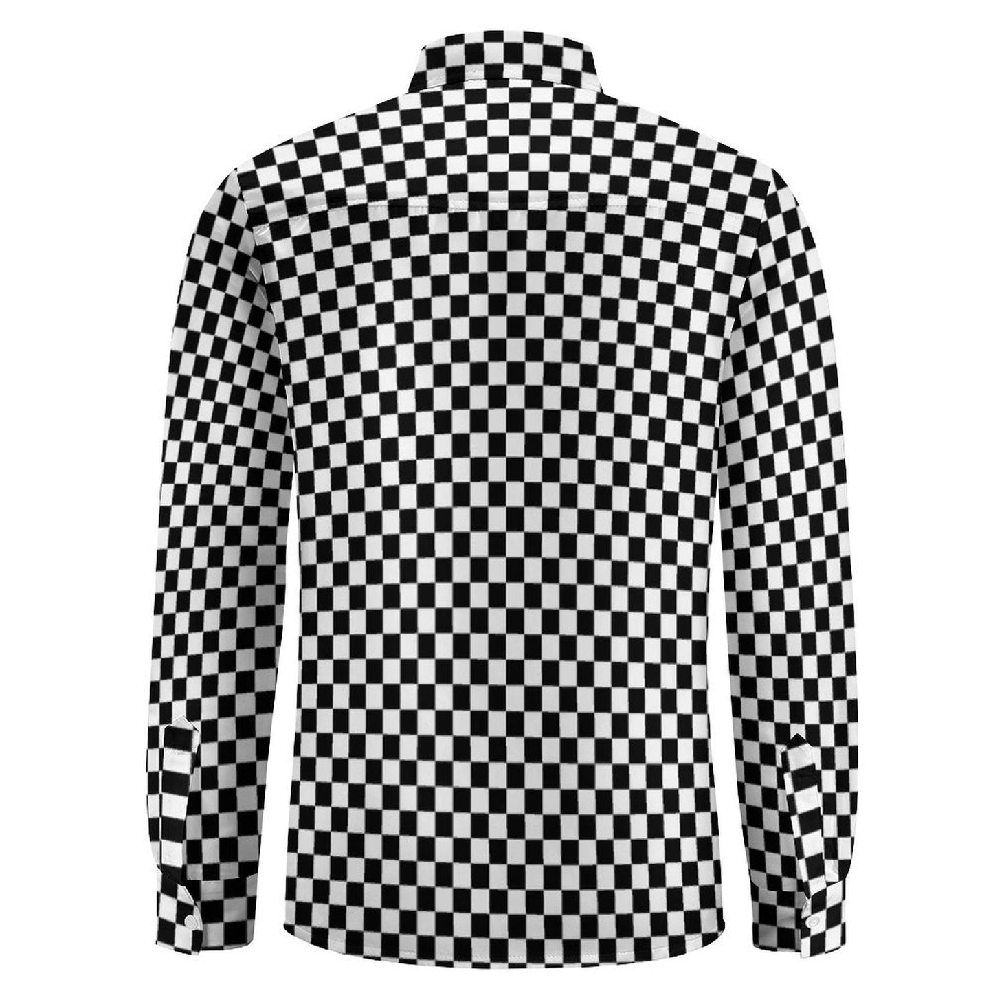Checkerboard Dress Shirt